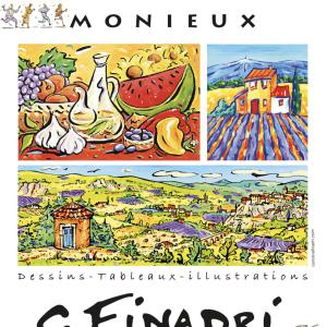 Affiche L'oeil de Caro à Monieux